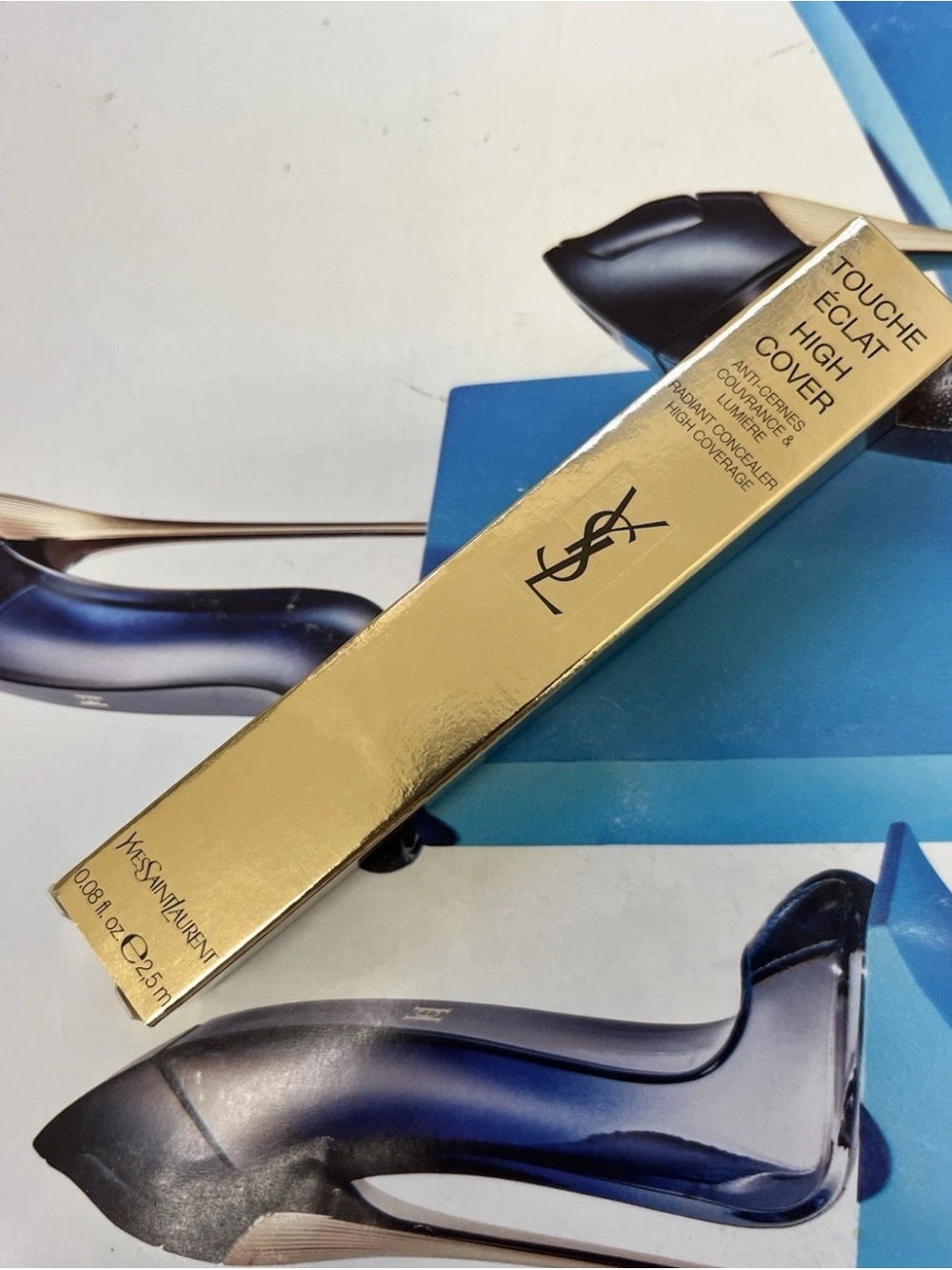 Yves Saint Laurent YSL Touche Eclat High Cover Radiant Concealer #4.5 GOLDEN NIB